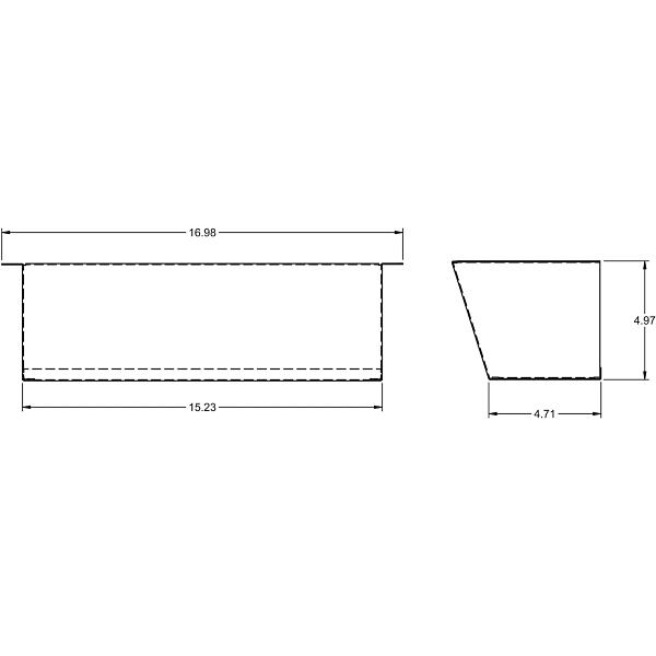 Elkay 98568C WaterSentry Filter Mounting Cover (Stainless Steel)
