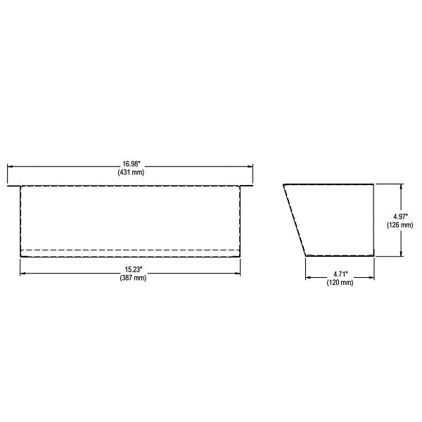 Elkay 98568C WaterSentry Filter Mounting Cover (Stainless Steel)