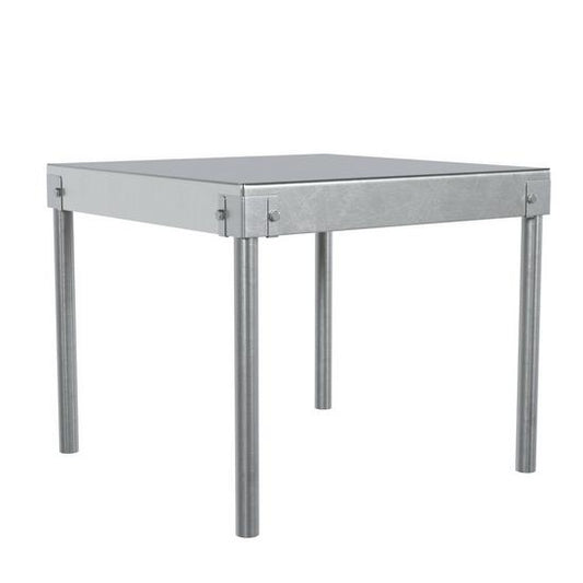 Jones Stephens J36207 21-1/2" Galvanized Water Heater Stand, Square