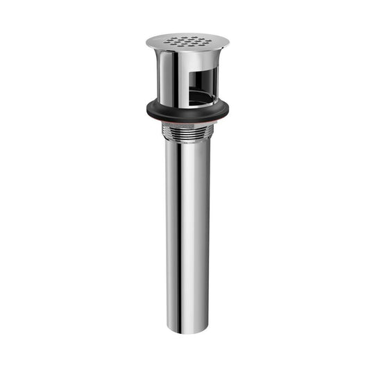 Jones Stephens D70100 Chrome Plated Brass Grid Drain with Overflow