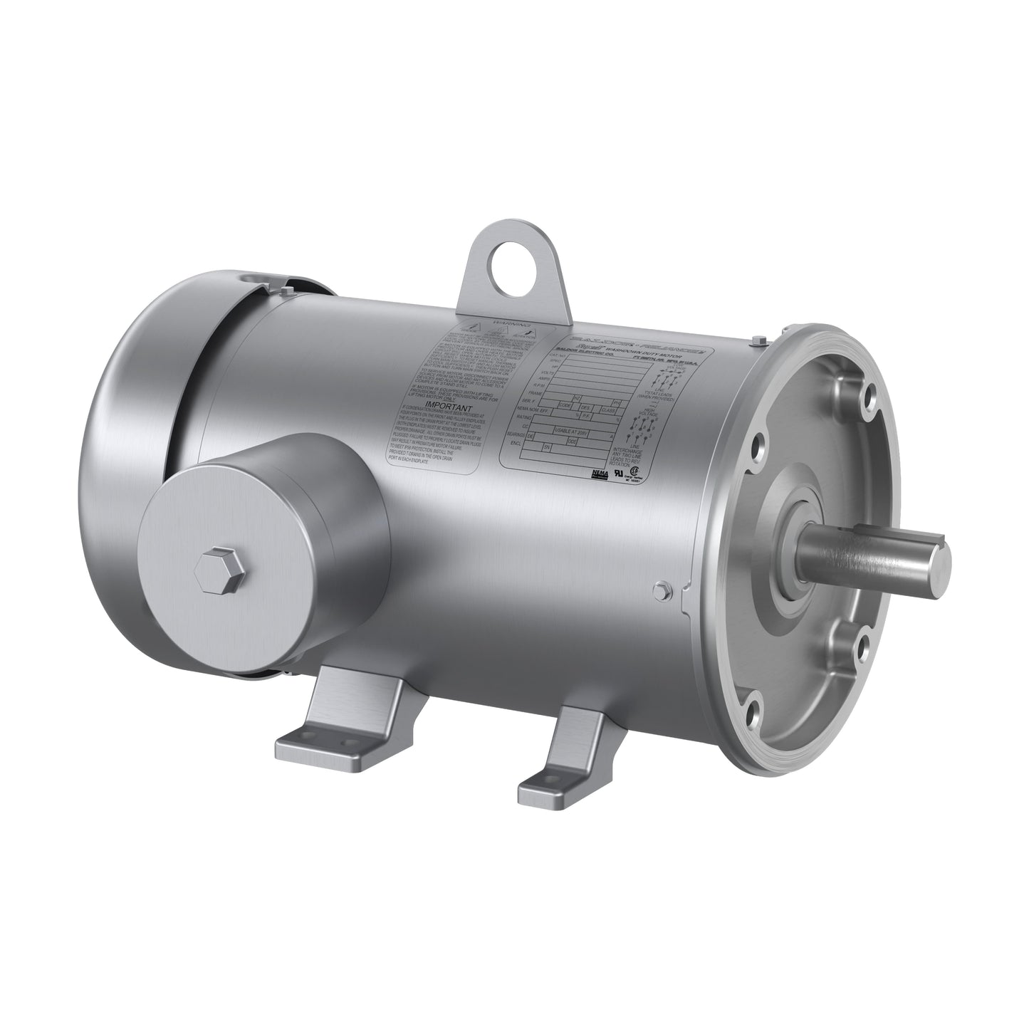 Baldor CFSWDM3611T-5E 3HP, 1760RPM, 3PH, 60HZ, 182TC, 3636M, TEFC, F1