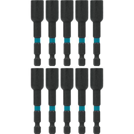 Makita A-97178 ImpactX, 5/16³ x 2‘9/16³ Magnetic Nut Driver, 10/pk, Bulk