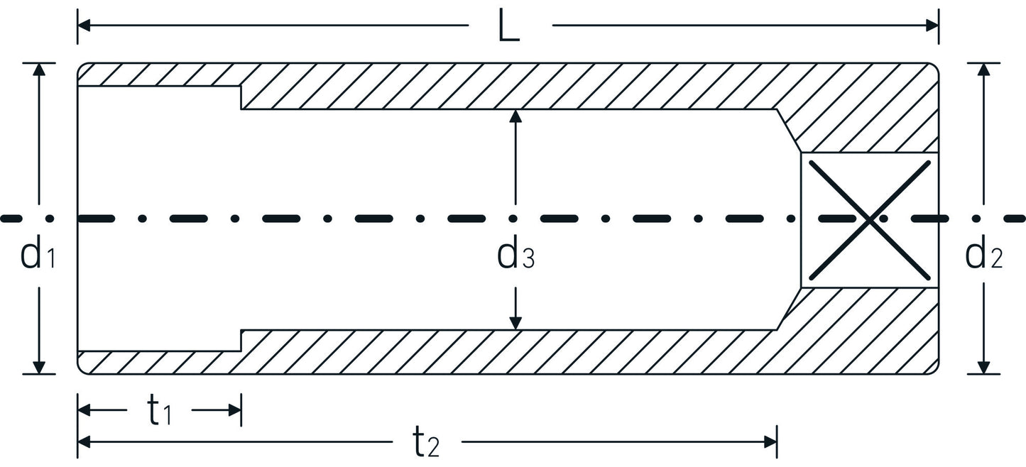 Stahlwille 1240006 40 DL 6 Sockets