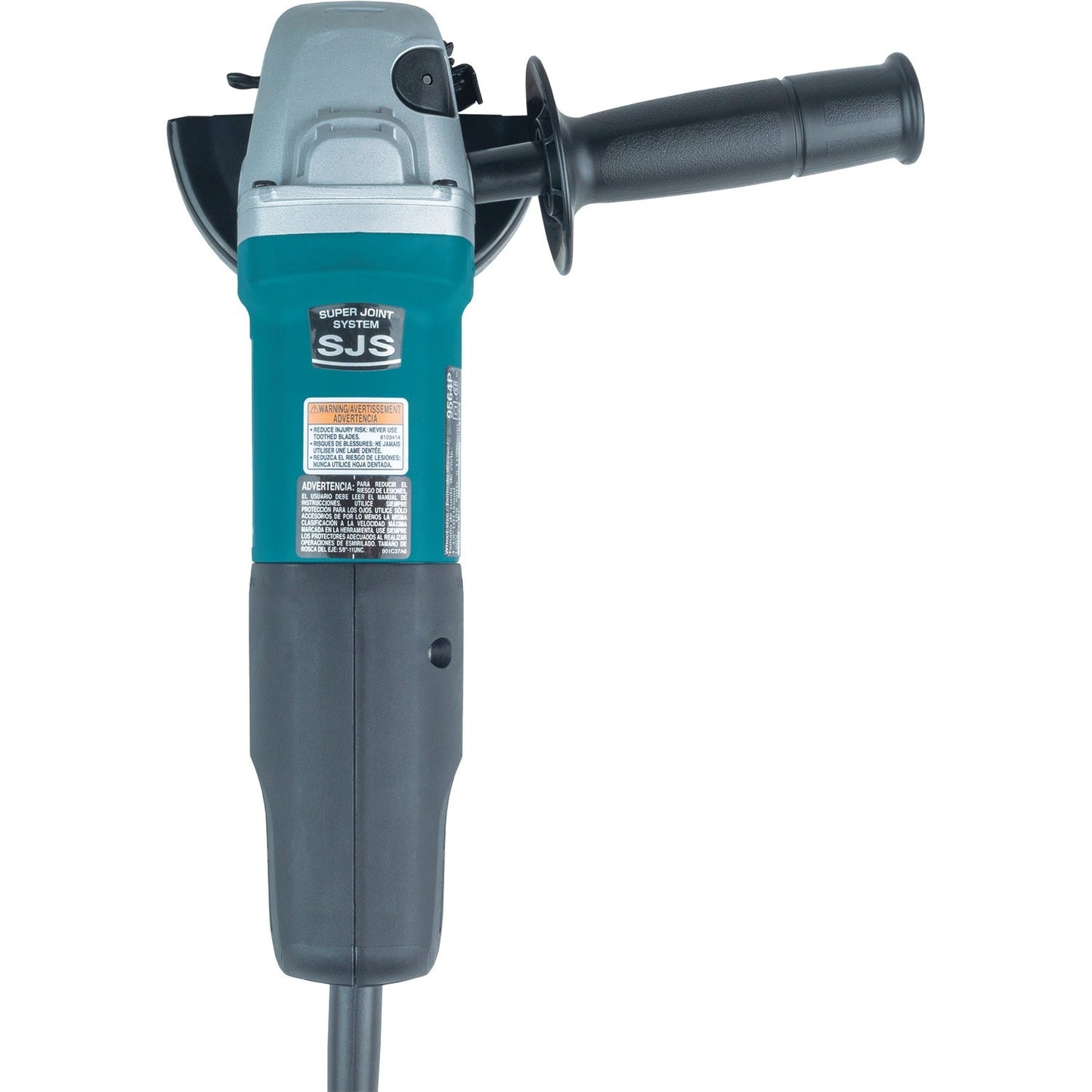 Makita 9564P 4‘1/2" SJS, Paddle Switch Angle Grinder