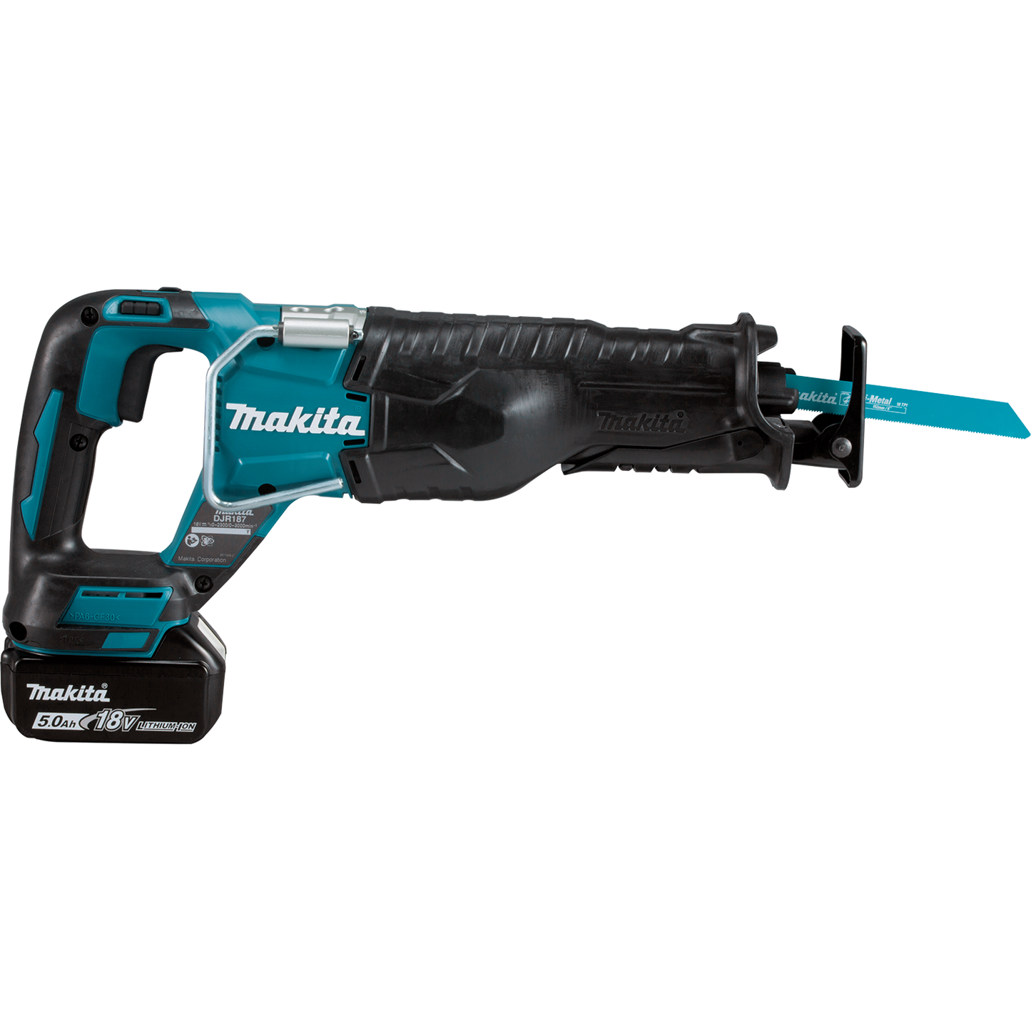 Makita XRJ05T 18V LXT® Lithium‘Ion Brushless Cordless Recipro Saw Kit (5.0Ah)