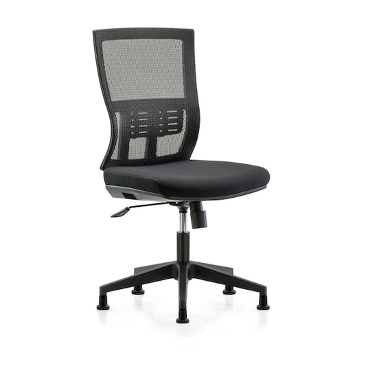 Blue Ridge Ergonomics MOD-MDHCH-RG-C1-A0-RG Modern Oxford Mesh Back Chair with Stationary Glides