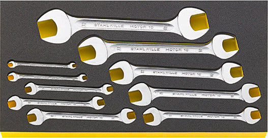 Stahlwille 96830120 TCS WT 10/10 6-32MM Double Open-Ended Wrench Set