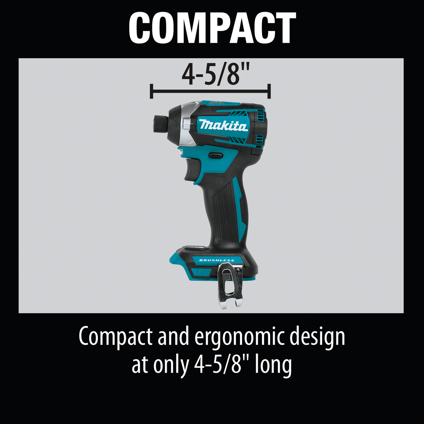 Makita XDT14Z 18V Lxt® Lithiumion Brushless Cordless Quickshift Mode 3Speed Impact Driver, Tool Only