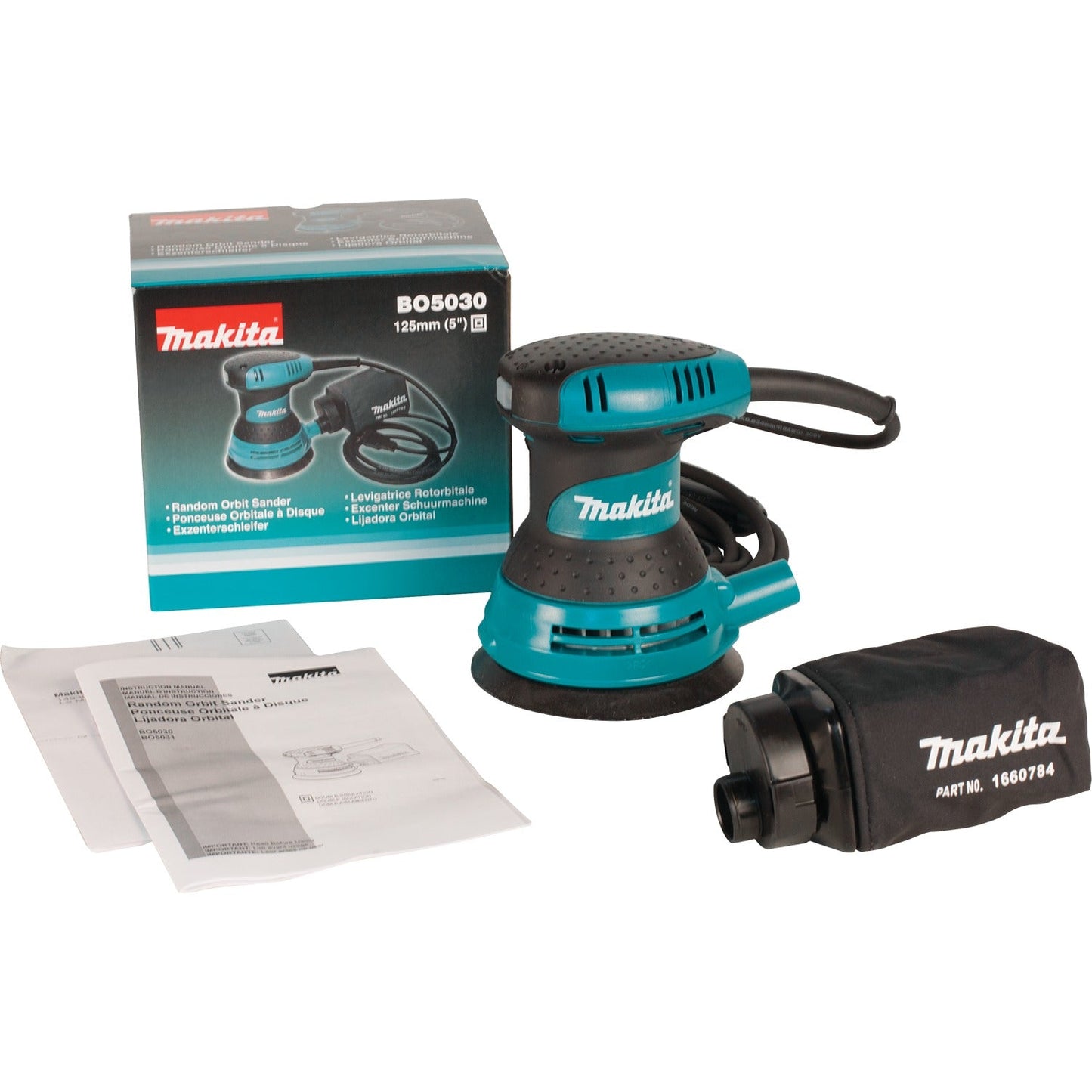 Makita BO5030 5" Random Orbit Sander