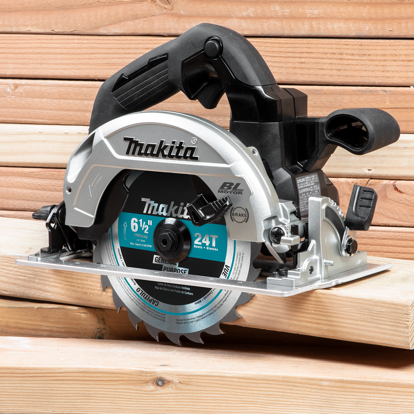 Makita XSH05ZB 18V LXT® Lithium‘Ion Sub‘Compact Brushless Cordless 6‘1/2 Circular Saw, AWS® Capable, Tool Only