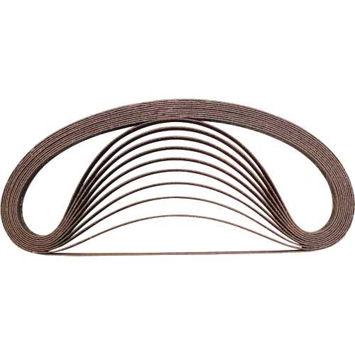 Makita A-34562 1/2" x 21" Abrasive Belt, 40 Grit, 10/pk