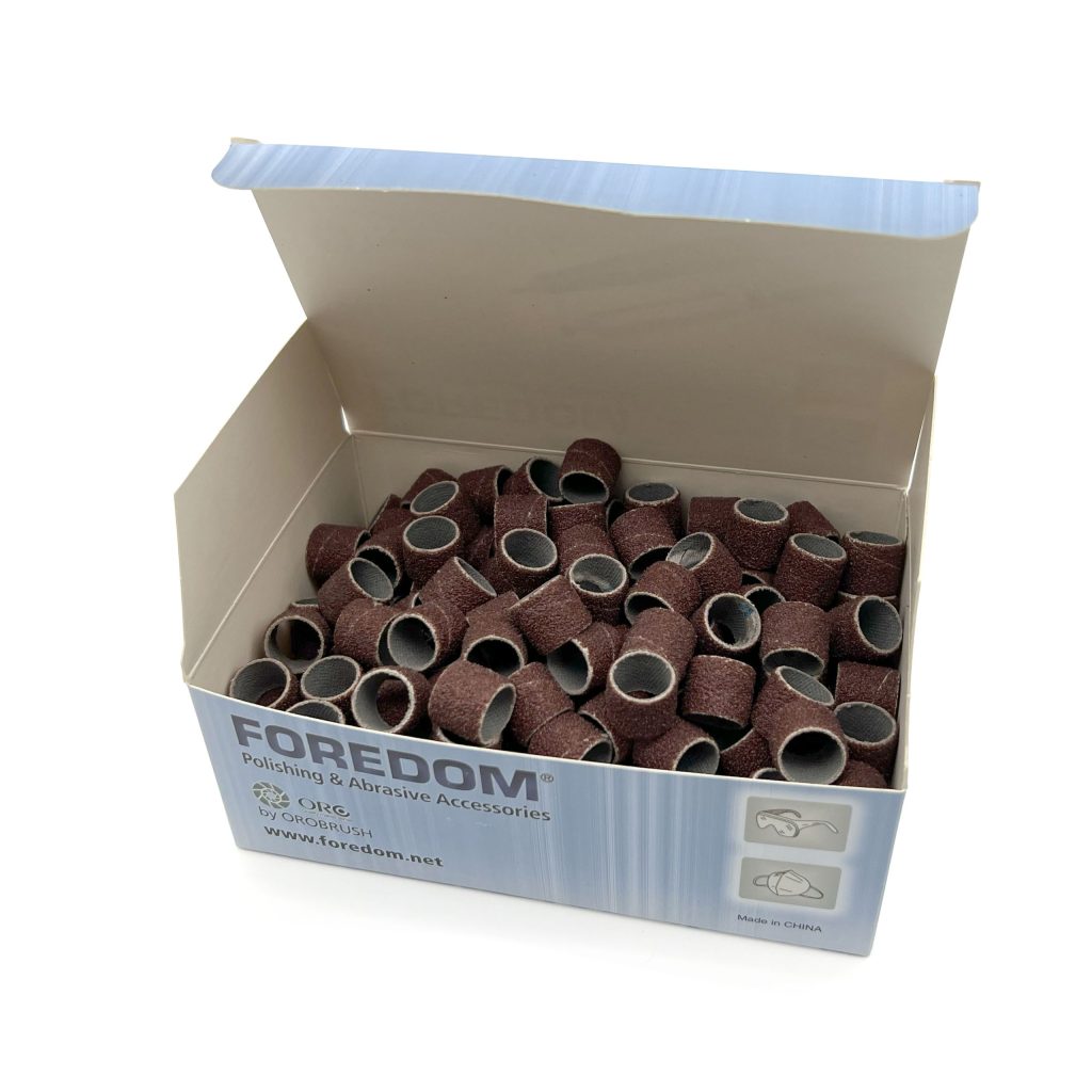 Foredom A-4684-200 Sanding Band, Aluminum Oxide, 1/2" X 1/2", 120 Grit, Pk-200
