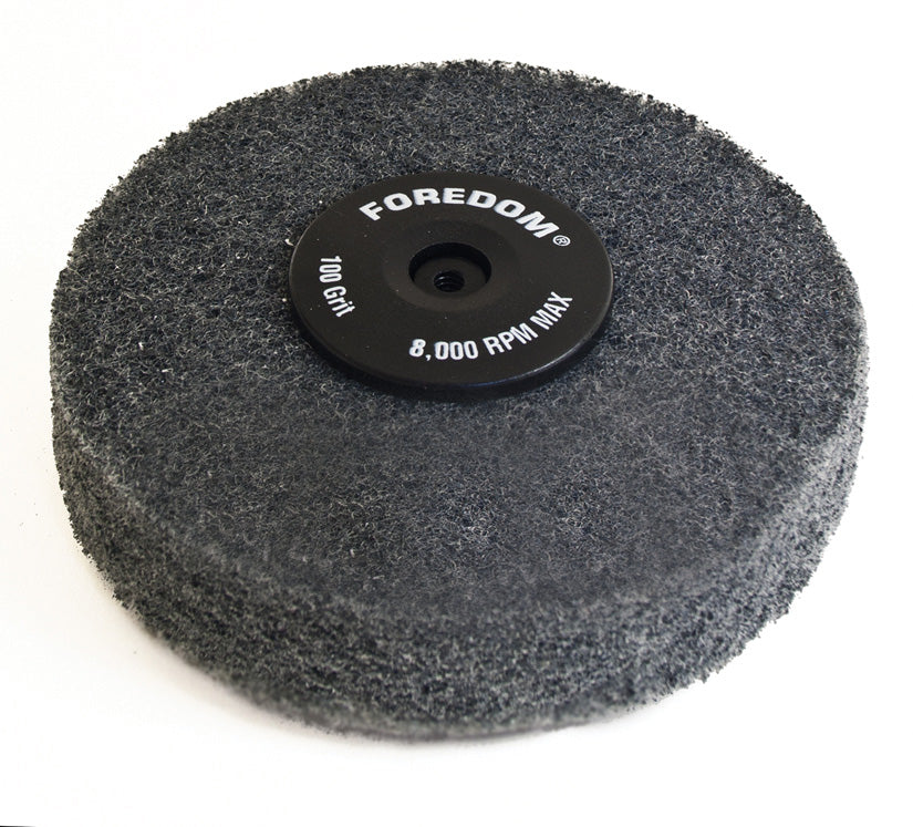 Foredom A-5556 Unitized Non-Woven Wheel, 600 Grit, 110Mm Diameter