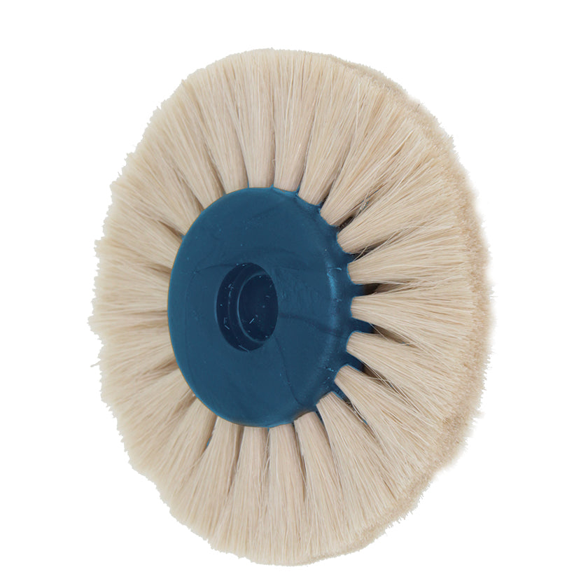 Foredom A-93132 Inter-Brush, 2 row, 55x26mm, Horse Hair, Brown