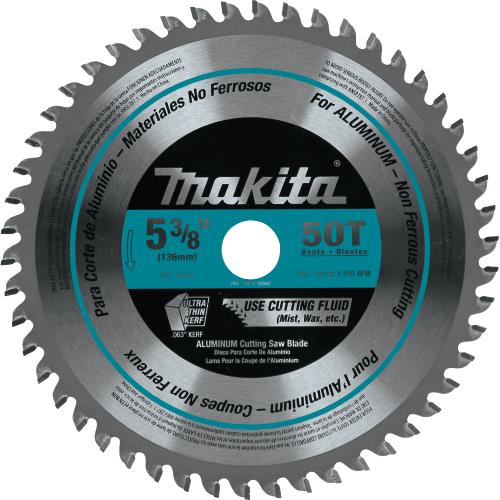 Makita A-95940 5‘3/8" 50T Carbide‘Tipped Saw Blade, Aluminum