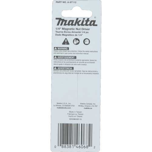 Makita A-97112 ImpactX 1/4³ x 2˜9/16³ Magnetic Nut Driver