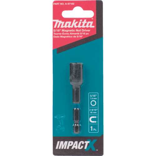 Makita A-97162 ImpactX, 5/16³ x 2‘9/16³ Magnetic Nut Driver