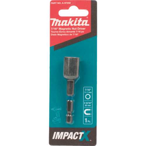 Makita A-97259 ImpactX 7/16³ x 2˜9/16³ Magnetic Nut Driver