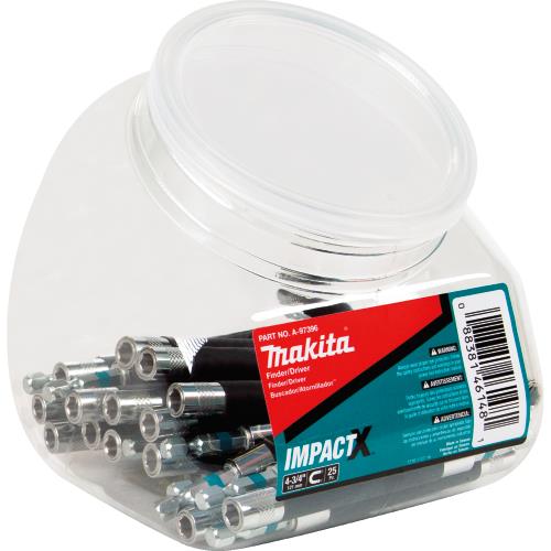 Makita A-97396 ImpactX, 4‘3/4³ Finder/Driver,, 25/pk, Jar