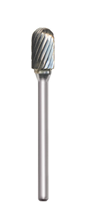 Foredom A-TP-3 Carb Bur, Tree Pt 1/4X1/2X1/8