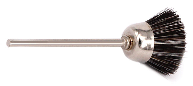 Foredom A-SB21-12 Mtd Hex Star Brush, White Horse Hair, 22Mm, 2.35Mm