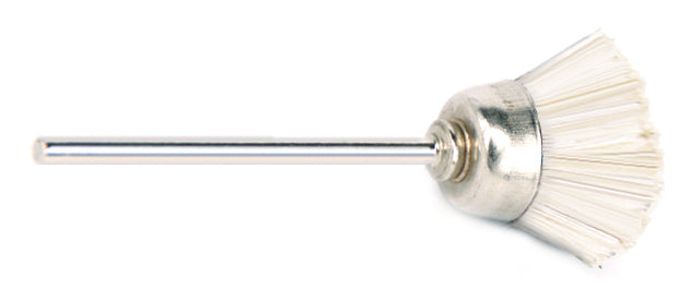 Foredom A-AS33-12 Mtd Anise Star Brush, White Bristle, 22Mm, 2.35Mm
