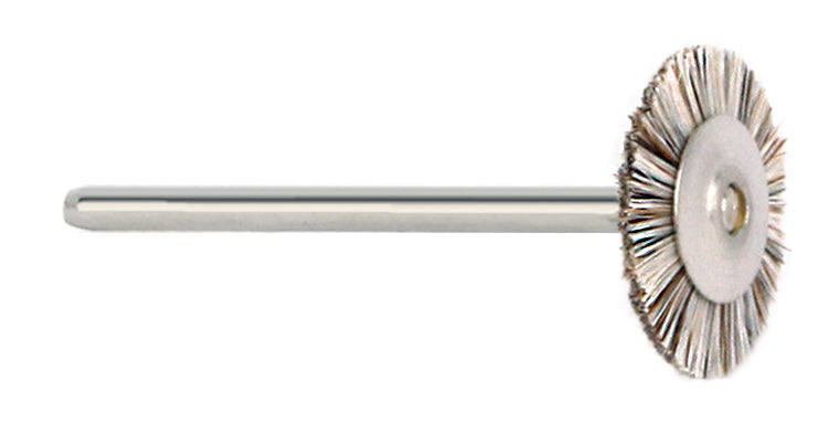 Foredom A-MB13-12 Cup Brush, Black Bristle,12 Mm Dia., 9.5Mm L, 2.35Mm