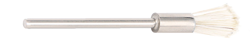 Foredom A-MB11-12 Cup Brush, Grey Goat Hair,12 Mm Dia., 9.5Mm L, 2.35Mm