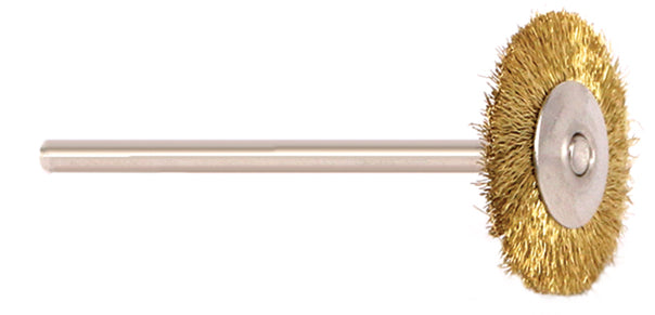 Foredom A-MB62-12 Mounted Brush-Brass Wire, 22Mm Dia., 2.35Mm