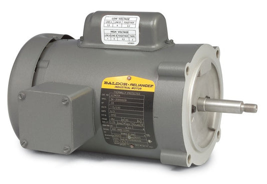 Baldor JL3501A .33HP, 1725RPM, 1PH, 60HZ, 56J, 3414L, TEFC, F1