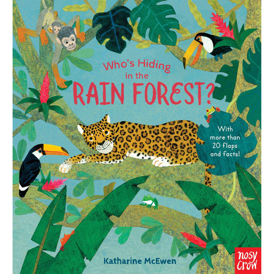 Paradise Clay RAN615 Who's Hiding in the Rain Forest? - Book