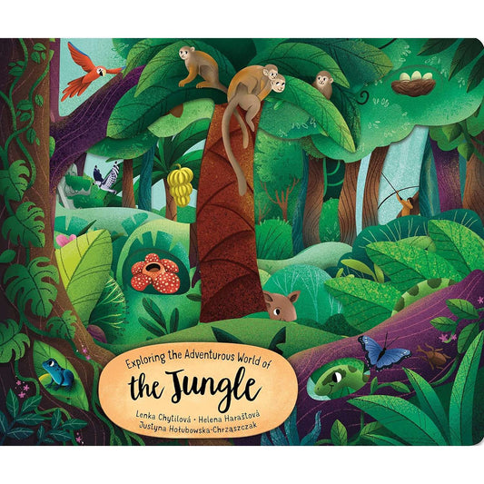 Paradise Clay FCP116 Exploring The Adventurous World of the Jungle - Board Book