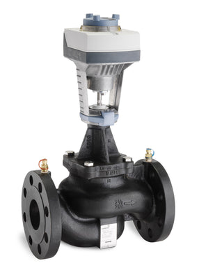 Siemens 378-07317 PICV, 4 INCH, ANSI 125, 395 GPM MAX. FLOW, WITH SAV ACTUATOR, 0-10V, NSR