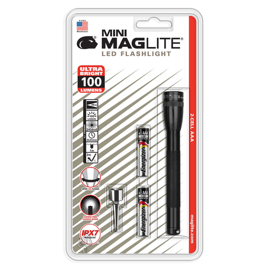 Maglite SP32016 Mini Maglite LED 2AAA Flashlight