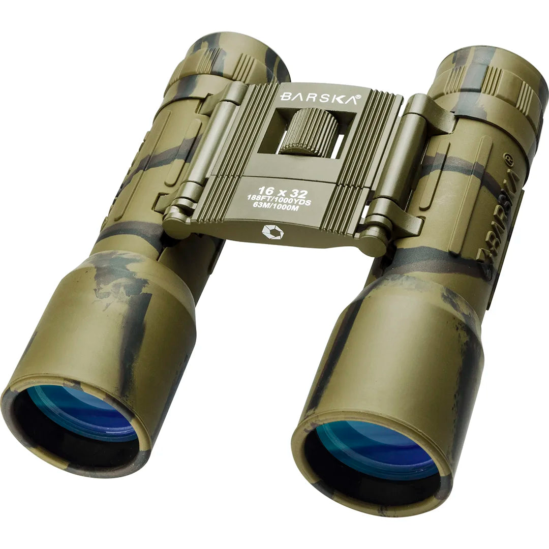 Barska AB10123 16x32mm Lucid View Compact Binoculars, Camo