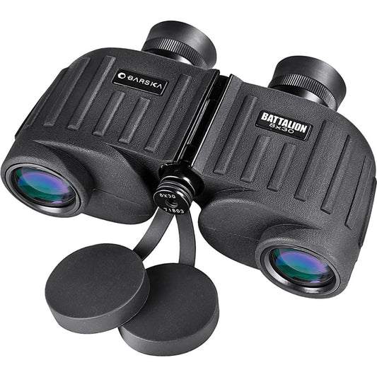 Barska AB11036 8x30mm Battalion Waterproof Range Finding Reticle Binoculars