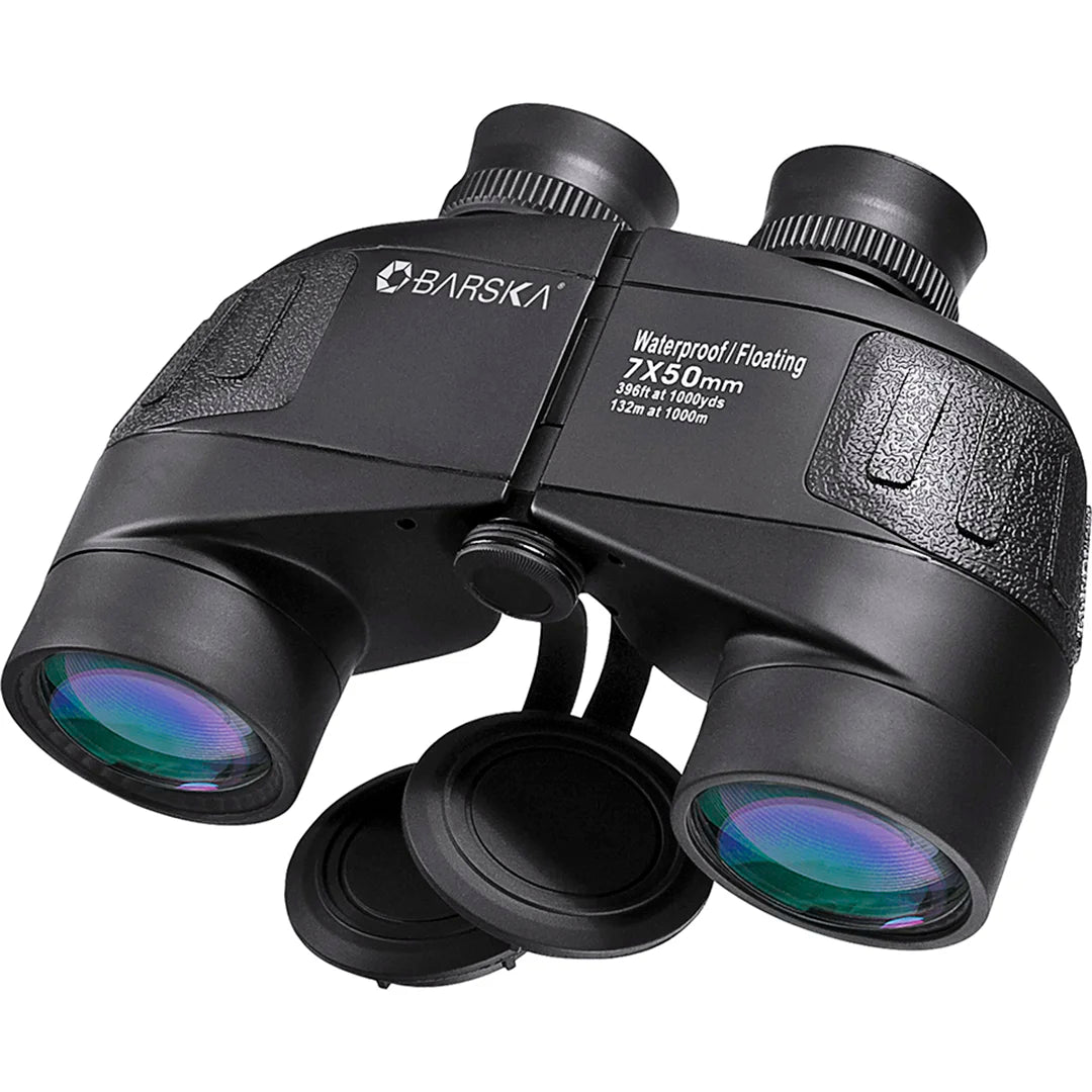 Barska AB11610 7x50mm Battalion Waterproof Floating Range Finding Reticle Binoculars