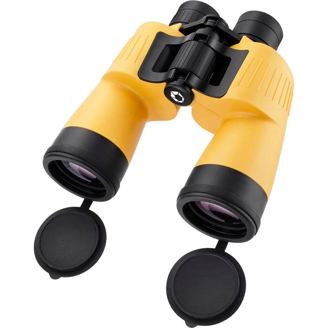 Barska AB12738 7x50mm Floatmaster Yellow Waterproof Floating Binoculars