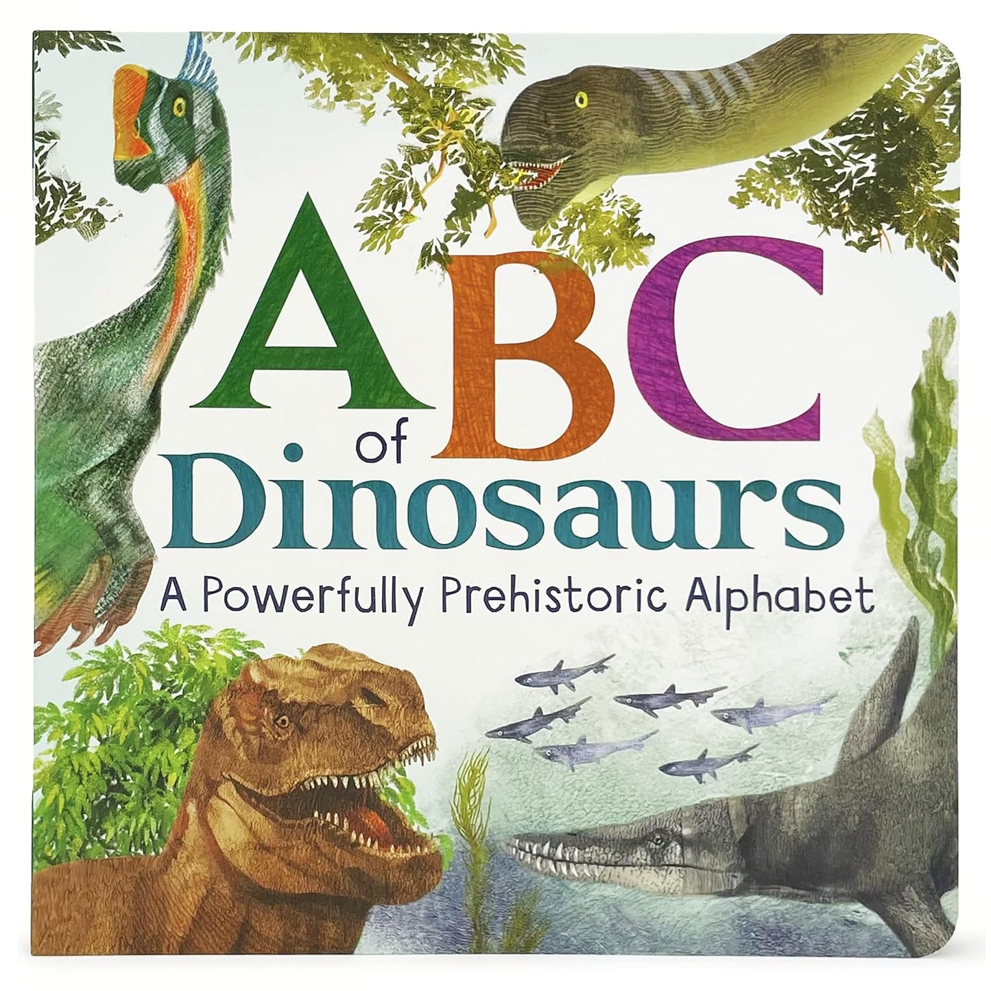 Paradise Clay CDP019 ABC of Dinosaur - Board Book
