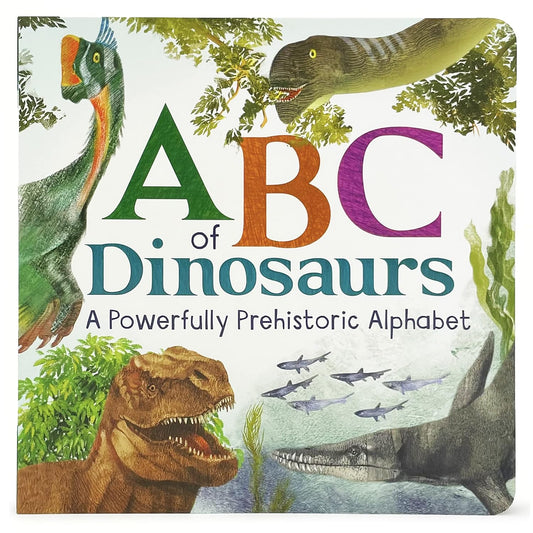Paradise Clay CDP019 ABC of Dinosaur - Board Book