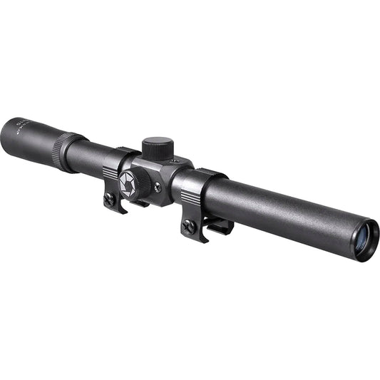 Barska AC10000 4x15mm Rimfire 30/30 Rifle Scope with Rings