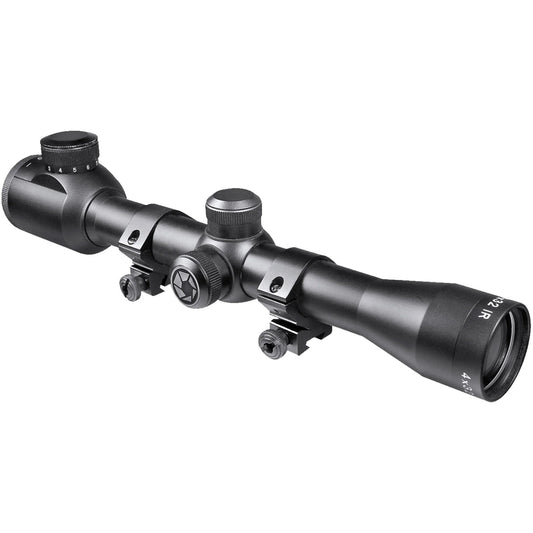 Barska AC10037 4x32mm Plinker-22 IR 30/30 Rifle Scope with Rings