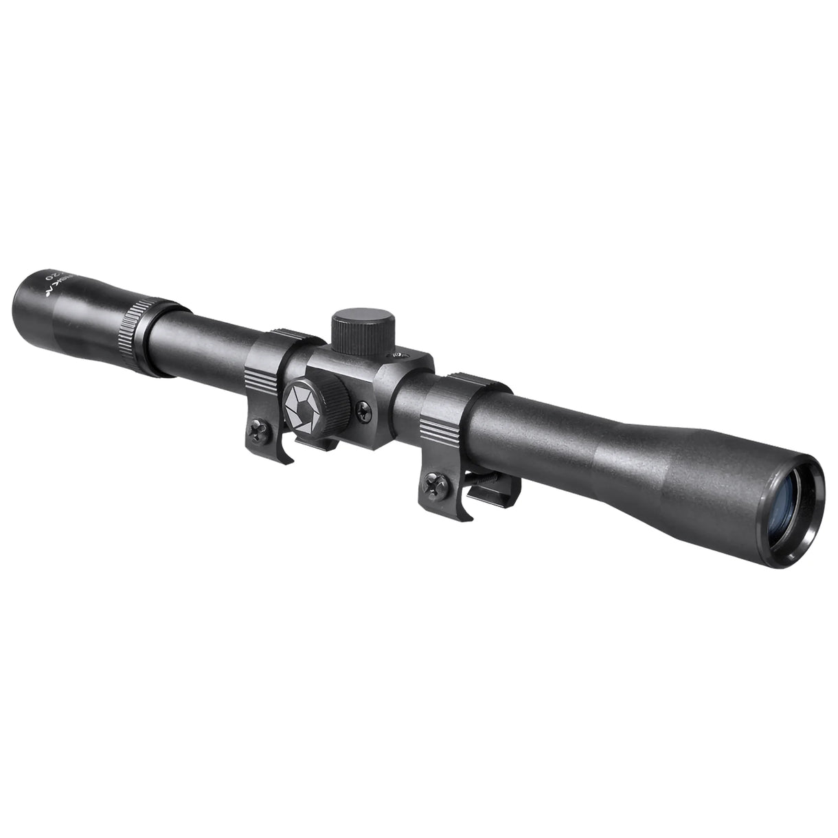 Barska AC10730 4x20mm Rimfire 30/30 Rifle Scope with Rings