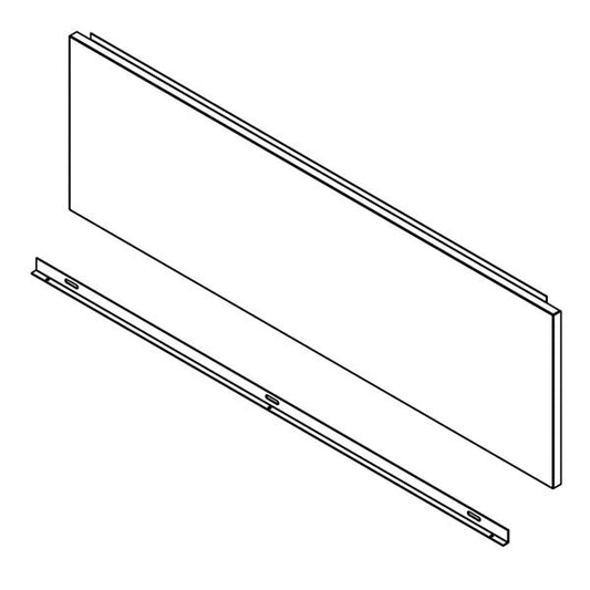 Elkay ACCESS12X38-5 Stainless Steel Access Panel for Bi-Level Architectural Fountains