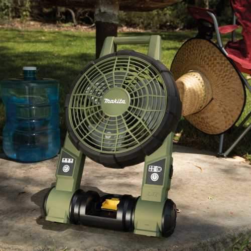 Makita ADCF201Z Outdoor Adventure, 18V LXT® Cordless/Corded 9" Fan, Tool Only