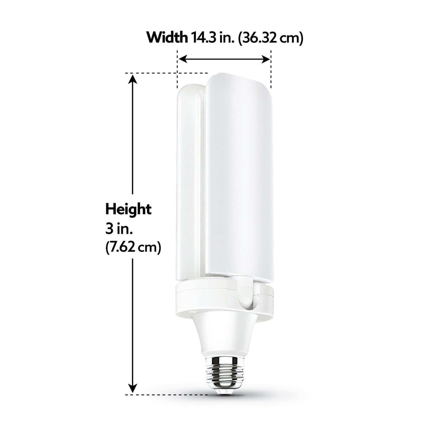 Feit Electric ADJ2600/5K/LED 26W (150W Replacement) 2605 Lumen Daylight (5000K) Multi-Directional Panel Light