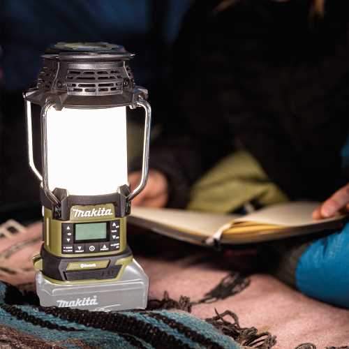 Makita ADRM13 Outdoor Adventure, 18V LXT® Bluetooth® Radio and L.E.D. Lantern, Tool Only