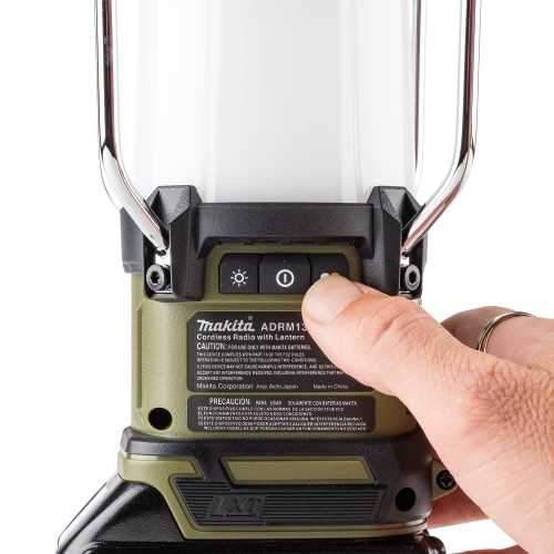 Makita ADRM13 Outdoor Adventure, 18V LXT® Bluetooth® Radio and L.E.D. Lantern, Tool Only