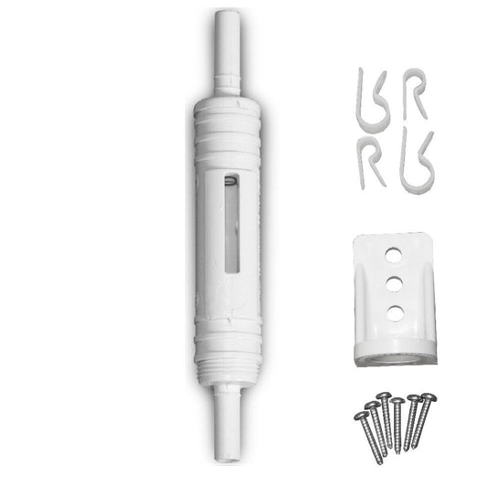 Airgap AG110-001 Reverse Osmosis Filter Air Gap (Inlet and Outlet fits 3/8-in OD poly tubing and 5/8-in ID poly tubing)