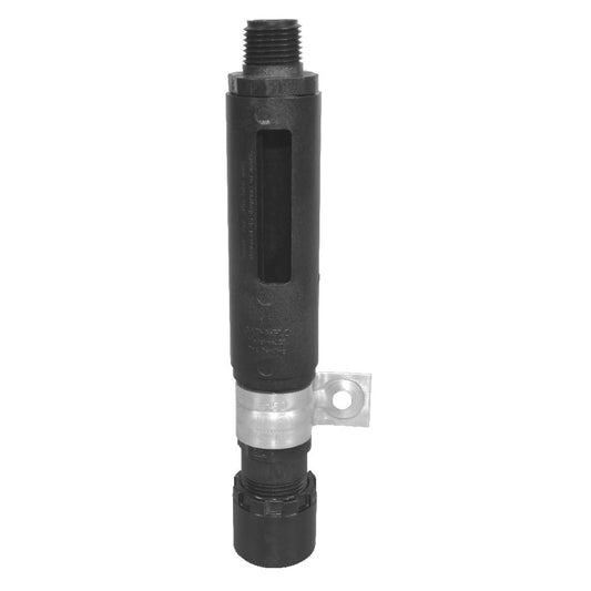 Airgap AG150-001 Inline air gap with 1/4-inch FIP or 1/2-inch Thread Inlet and 5/8-inch Compression Fitting or 3/4-inch Thread Outlet